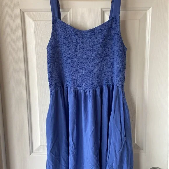 Grace & Lace Short Dress with Pockets- Blue Size M Easter dress - Picture 3 of 4